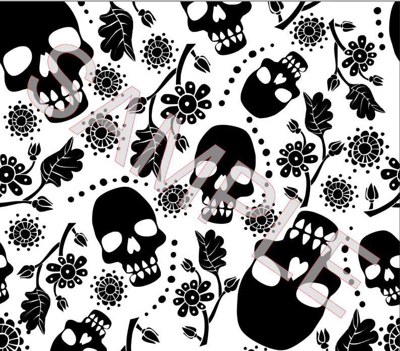 SKULLS & FLOWERS SVG **Digital Download Only**