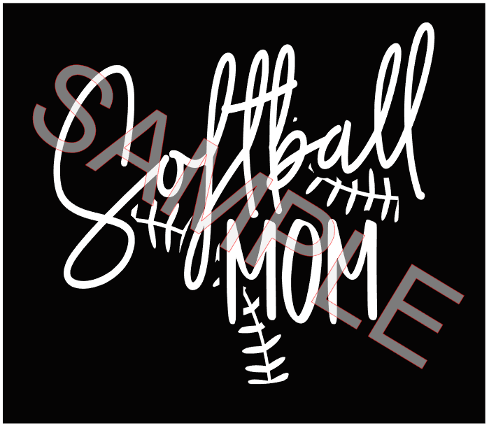 Softball Mom SVG/PNG **Digital Download Only**