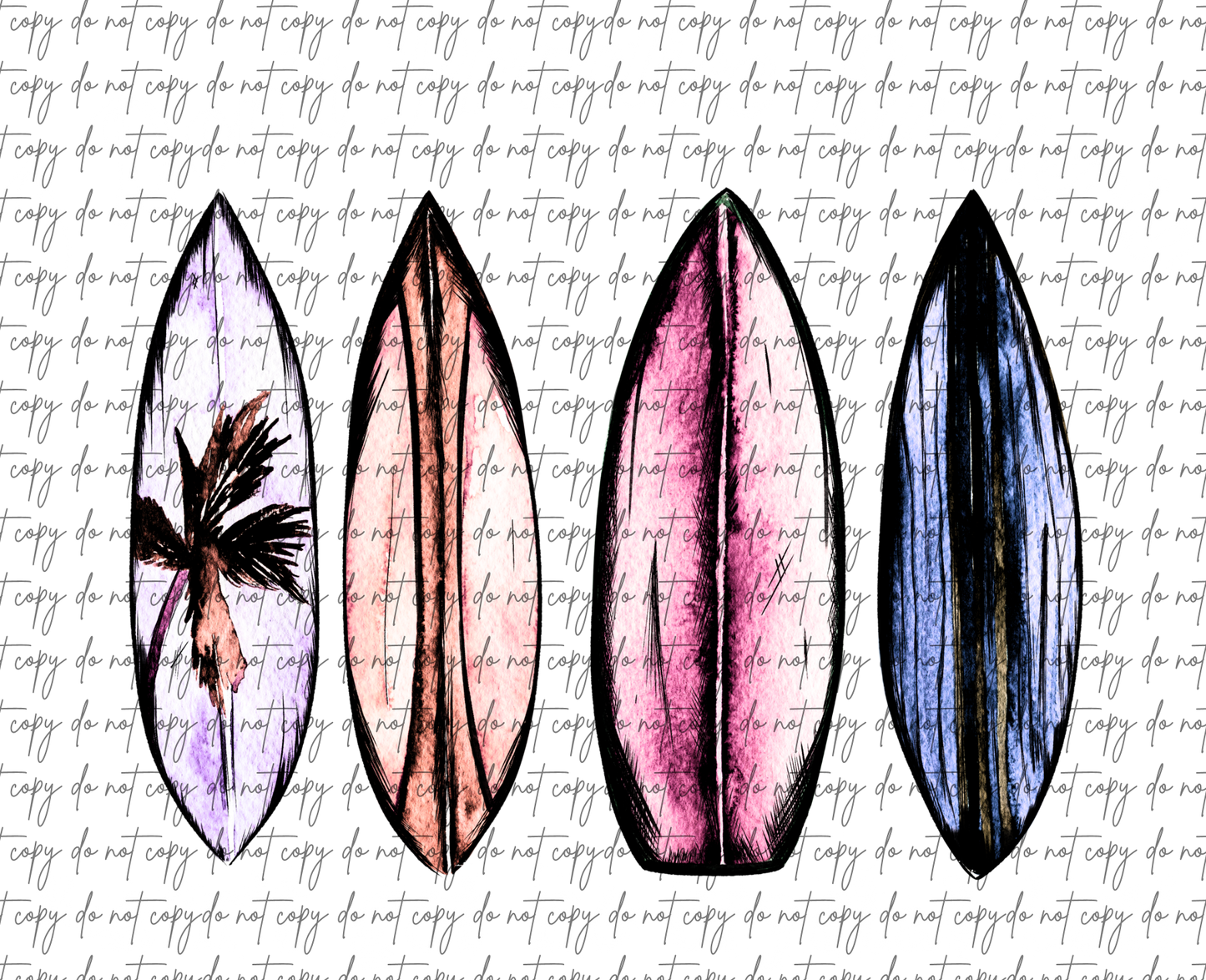I DONT PRACTICE SANTERIA SURF BOARDS DTF (MULTIPLE OPTIONS)