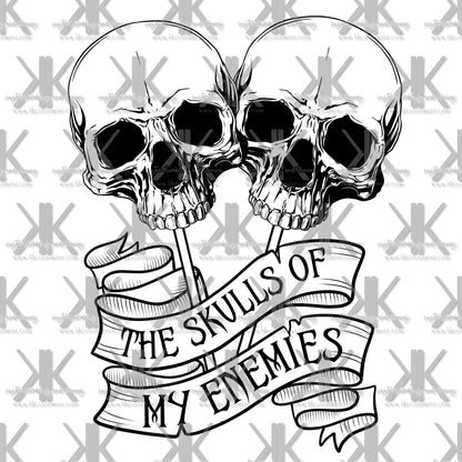 SKULLS OF MY ENEMIES DTF