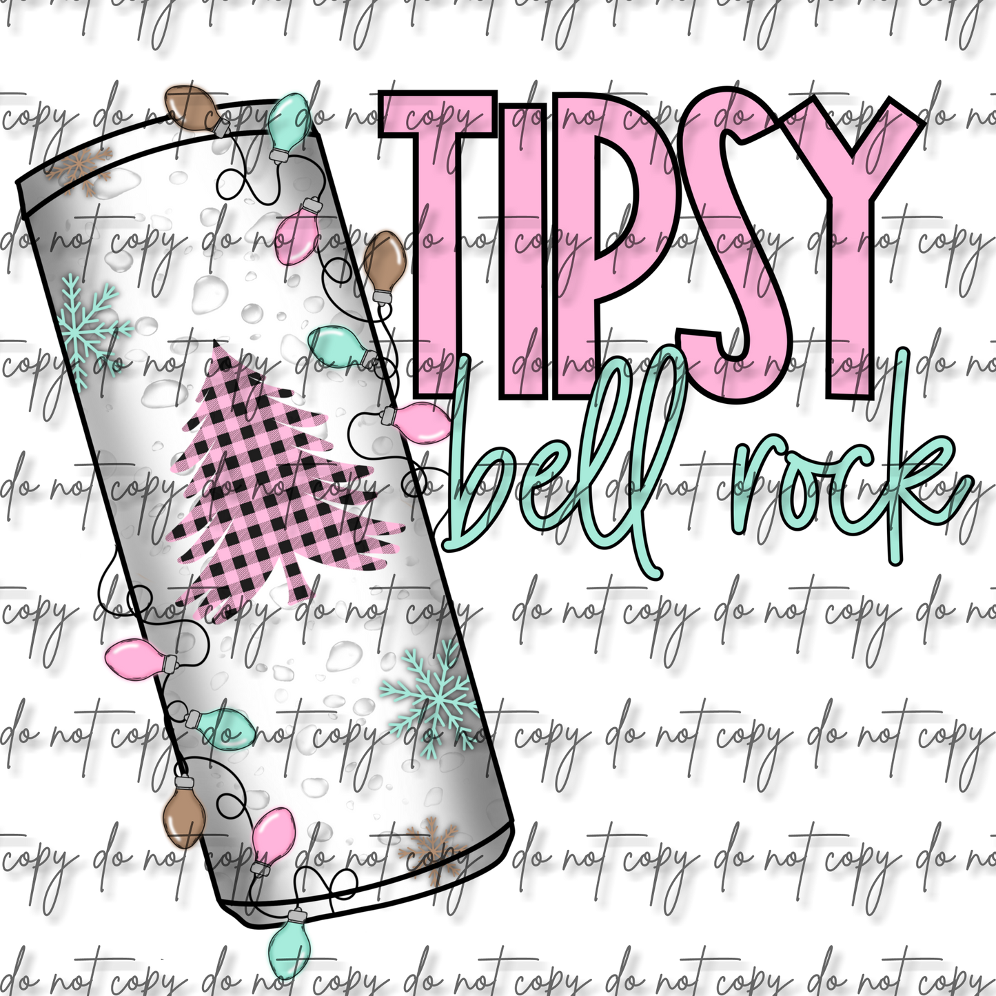 TIPSY BELL ROCK DTF