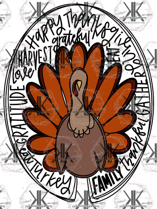 Happy Thanksgiving PNG **Digital Download Only**