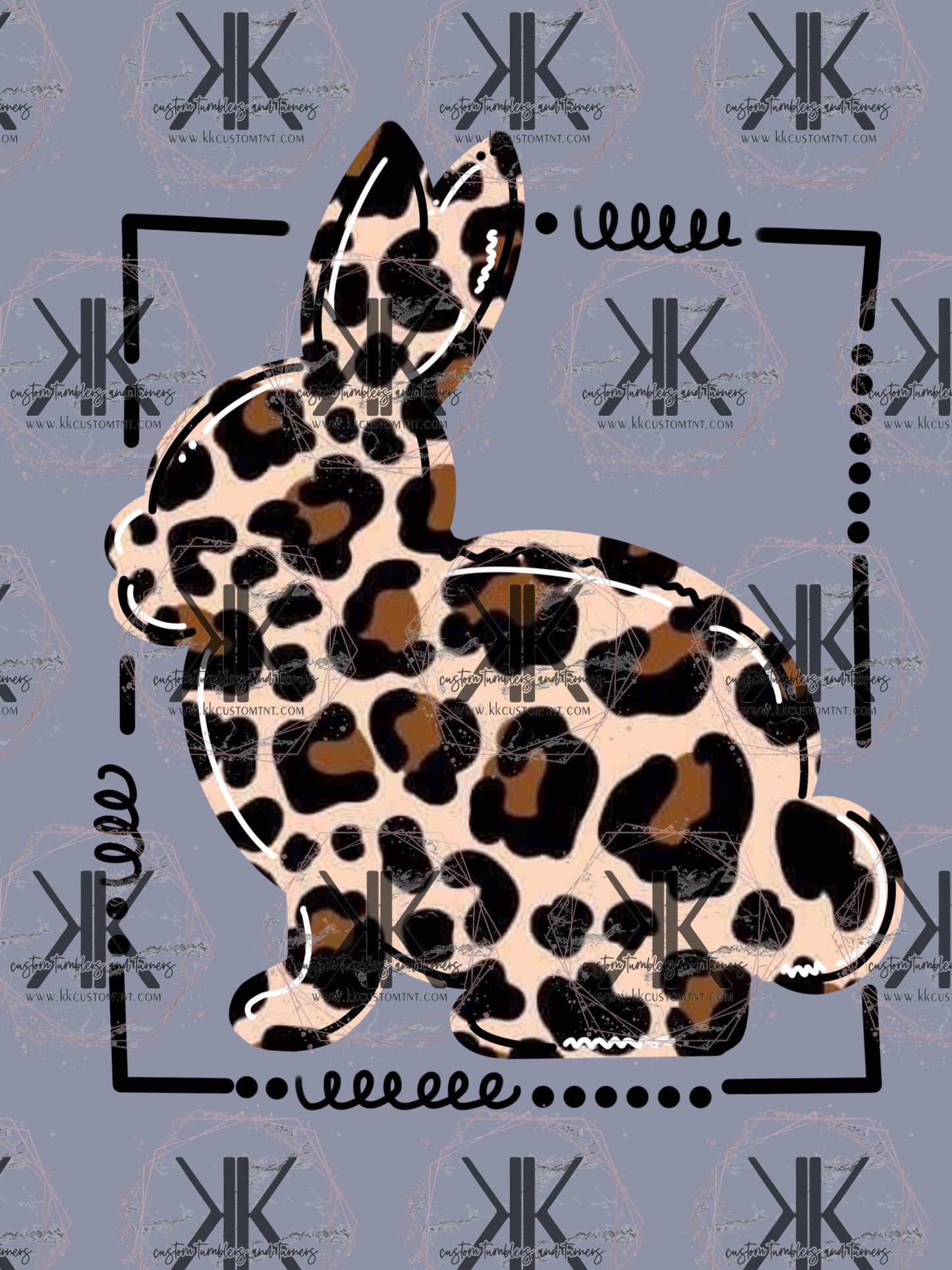 Leopard Bunny PNG **Digital Download Only**