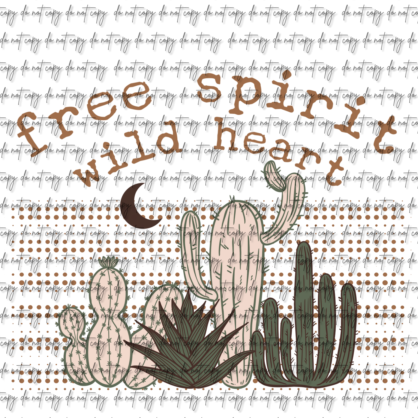 FREE SPIRIT WILD HEART DTF