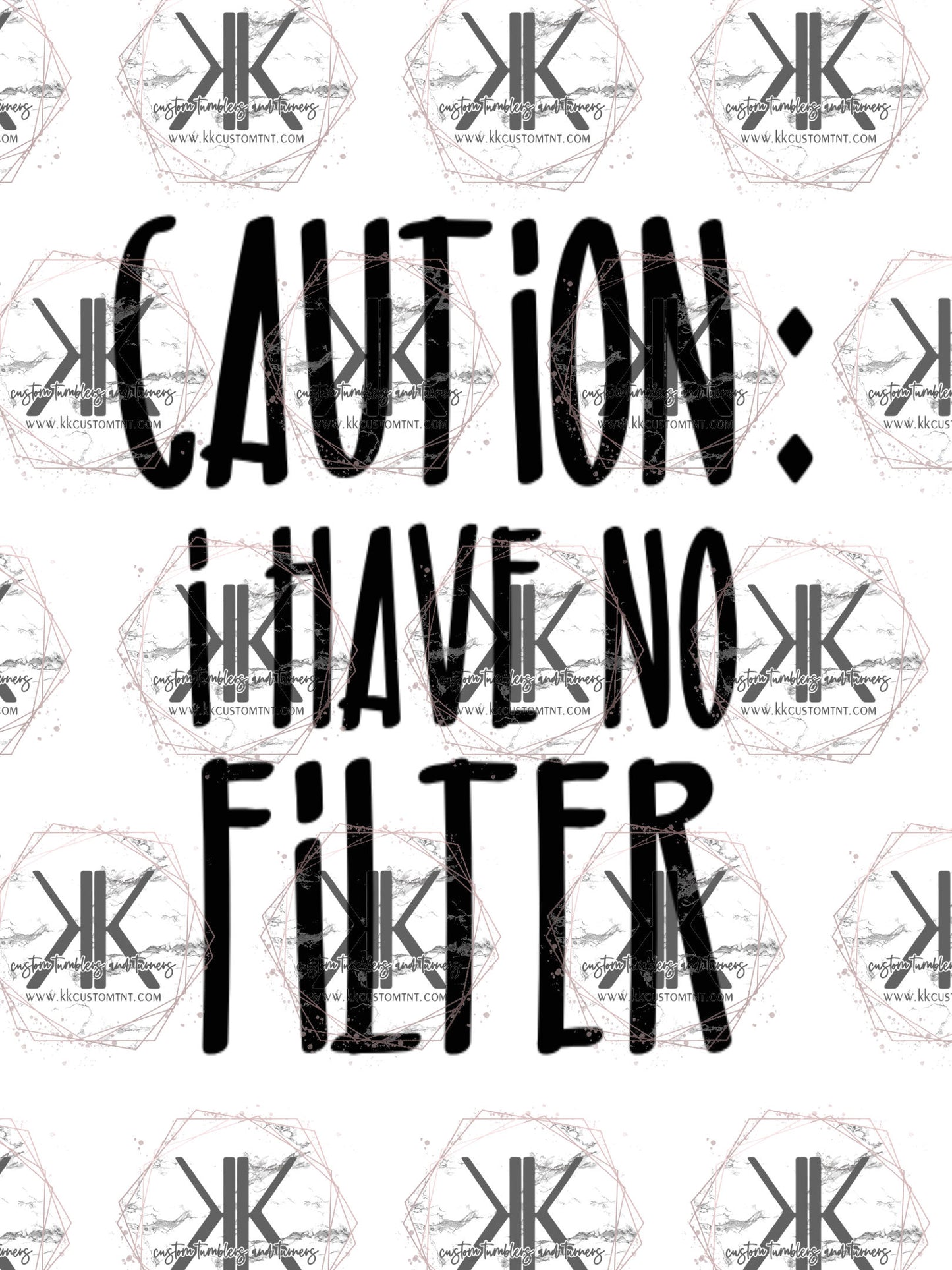 CAUTION PNG**Digital Download Only**