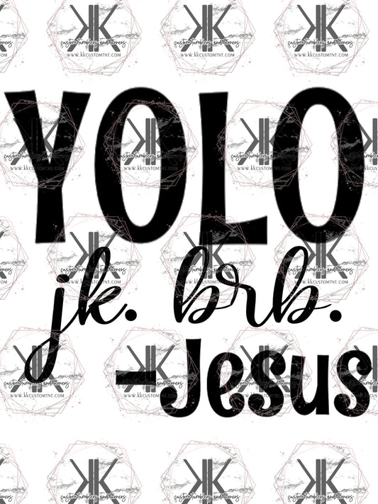 YOLO  PNG**Digital Download Only**
