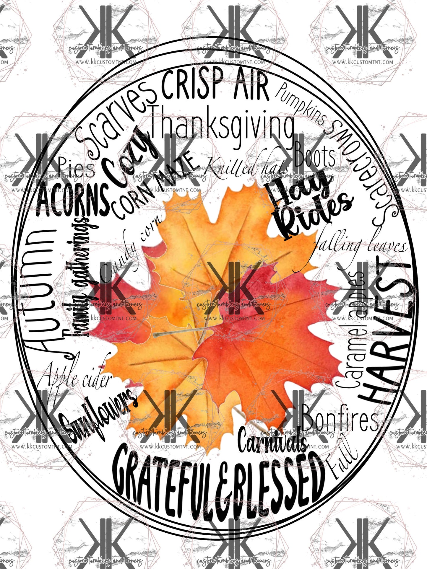 More Fall Words PNG **Digital Download Only**