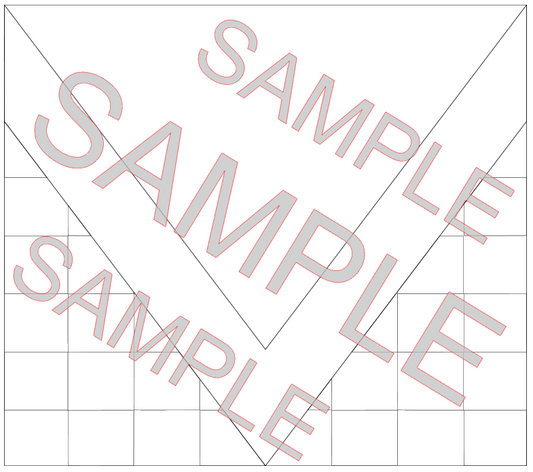 V SPLIT PLAID SVG **Digital Download Only**