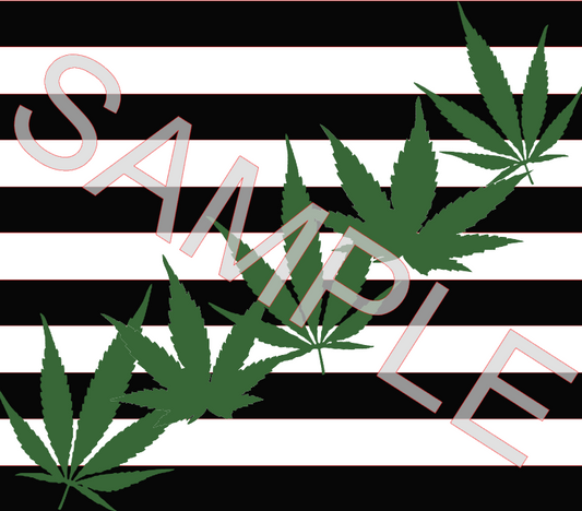 WEED & STRIPES  SVG **Digital Download Only**