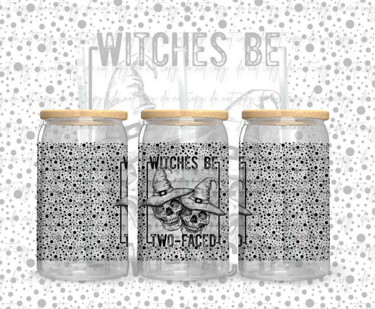 WITCHES BE TWO FACED UV DTF WRAP/DECAL