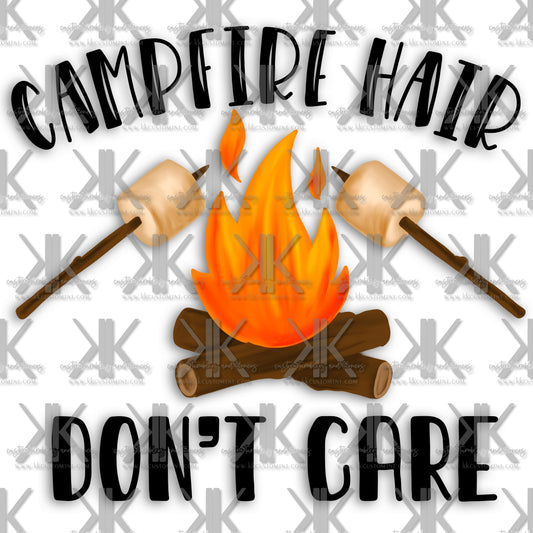 CAMPFIRE HAIR DTF