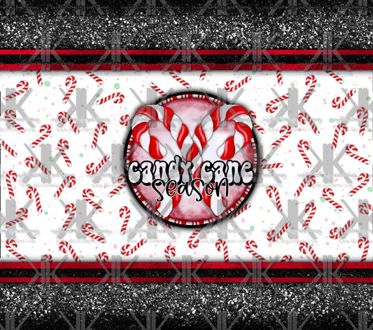 CANDY CANE SEASON Sublimation Print