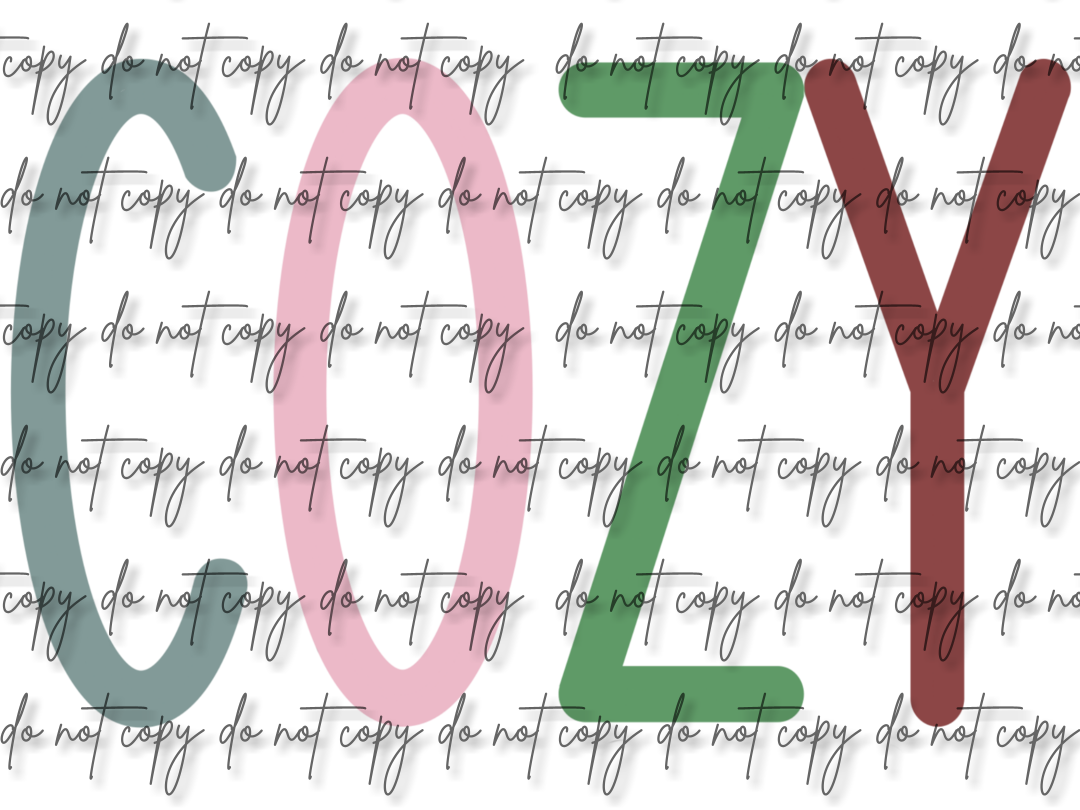 COZY **Digital Download Only**