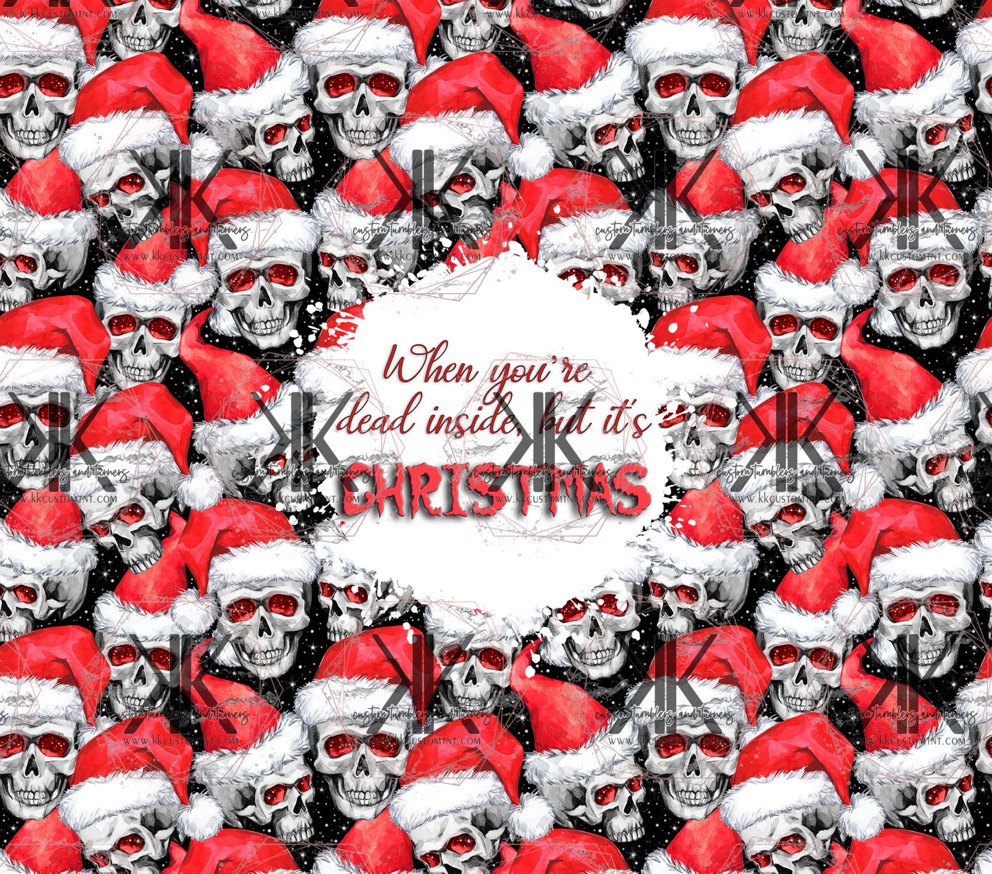 Dead Santa PNG **Digital Download Only**