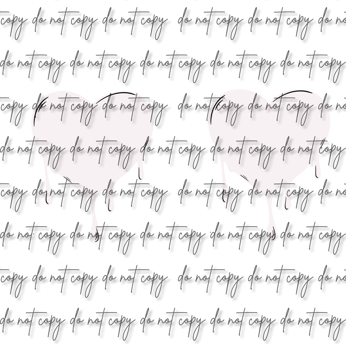 DRIPPY HEART BOOBS DTF ( 2 COLOR OPTIONS)