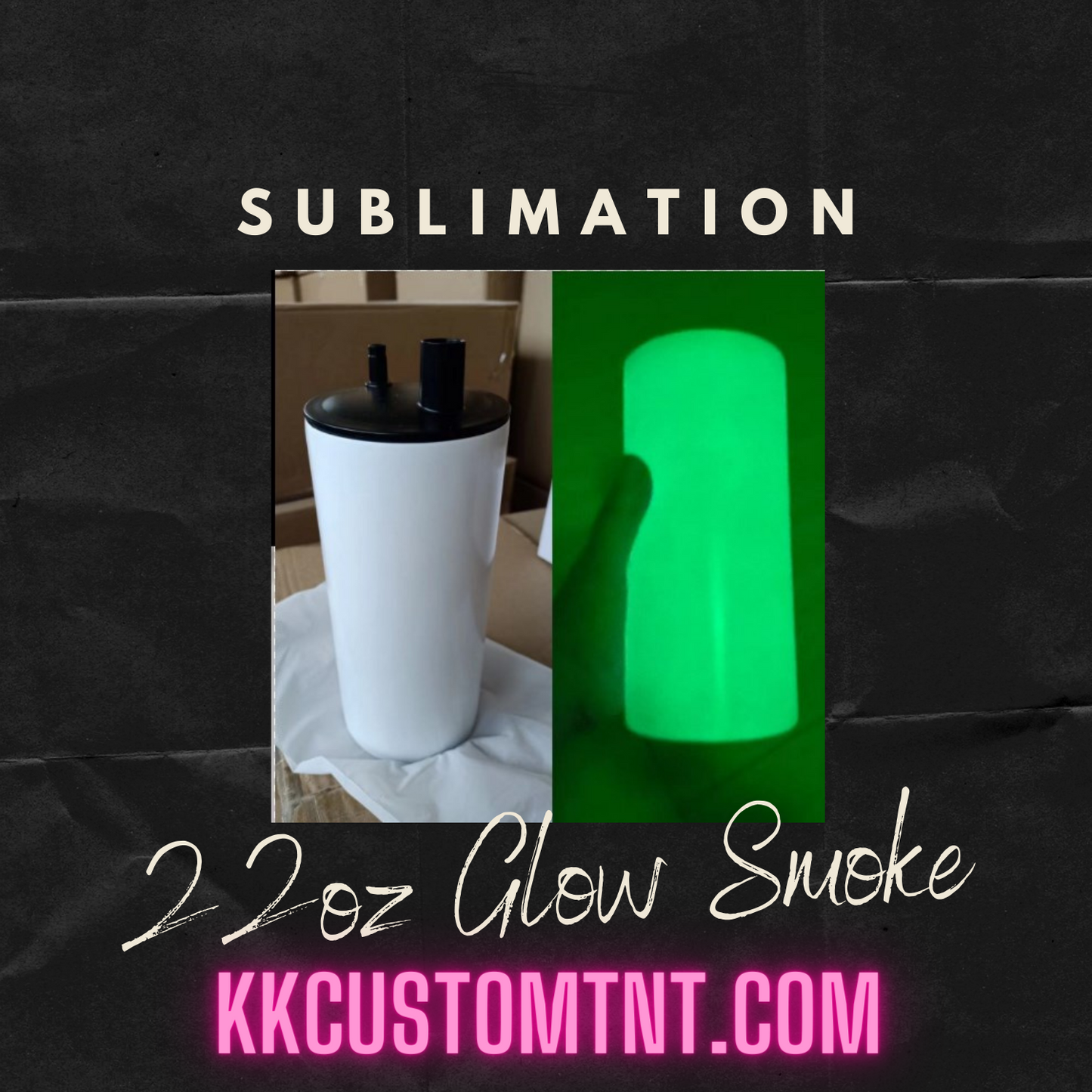 Smoke/Hookah  Sublimation Tumbler
