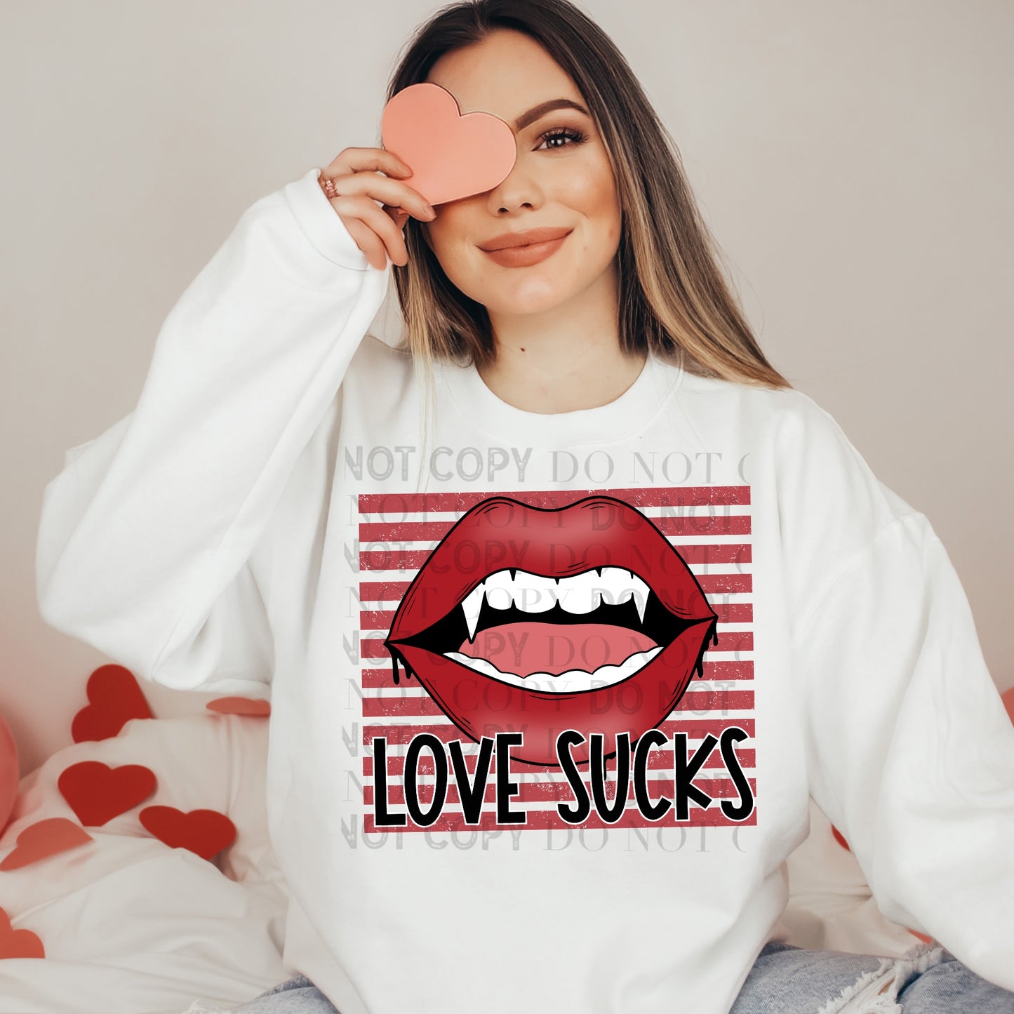 LOVE SUCKS DTF (WITH POCKET OPTION)