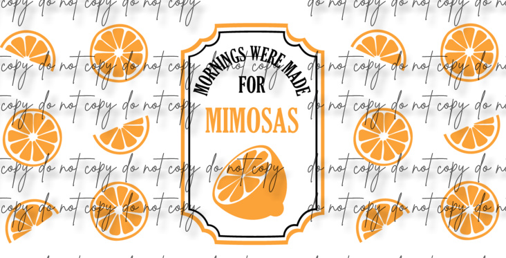 MIMOSAS UVDTF WRAP/DECAL