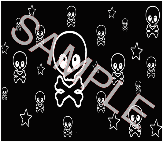 Skulls & Stars SVG/PNG **Digital Download Only**