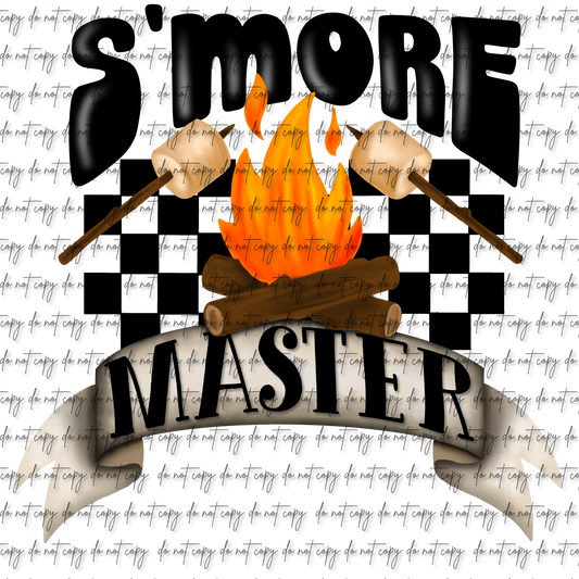 S'MORE MASTER UV DTF DECAL